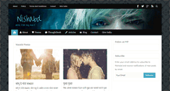 Desktop Screenshot of nishabd.com